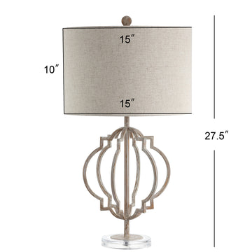 Celia 27.5" Metal LED Table Lamp - JONATHAN Y